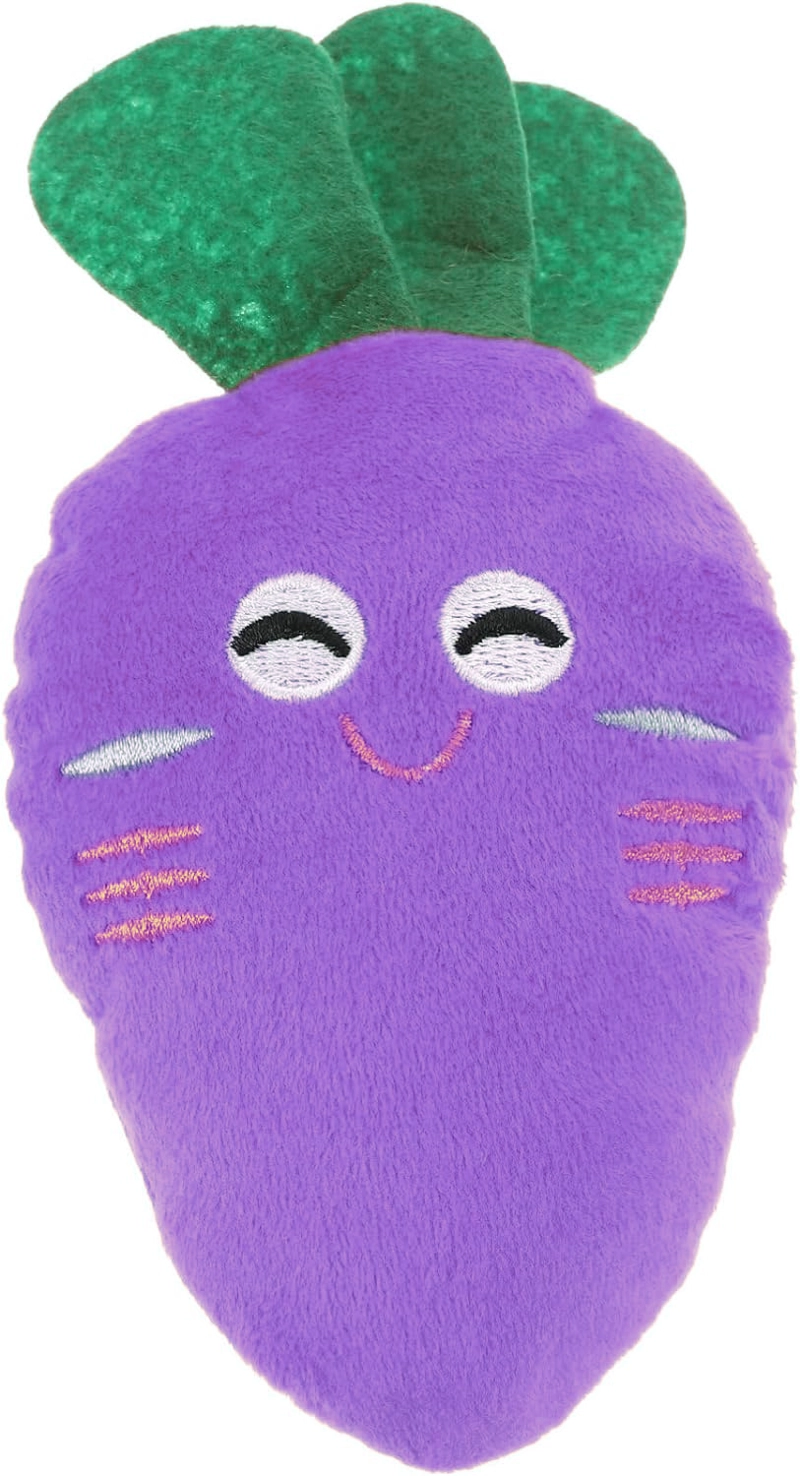 PELUCHE PARA MASCOTA SONORO DE FORMA DE ZANAHORIA - 1