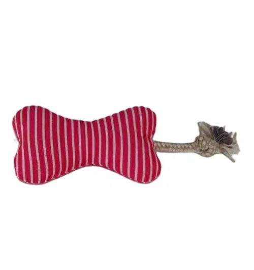 PELUCHE PARA MASCOTA CON FORMA DE HUESO - 1