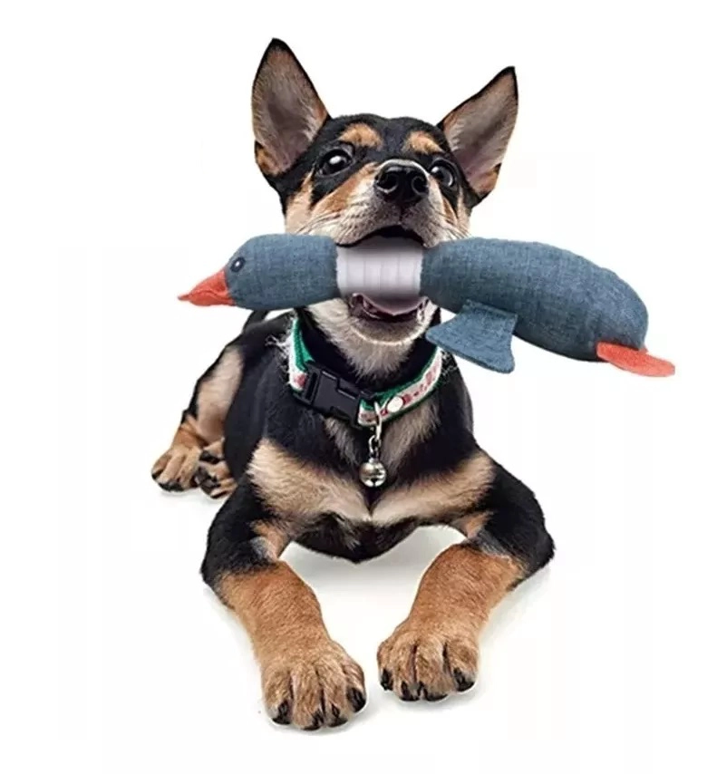 PELUCHE PARA MASCOTAS, PERRO, GATO CON SONIDO 24CM POR 19CM - 3