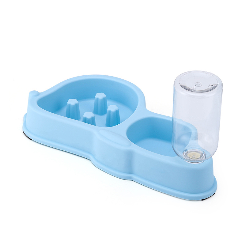DISPENSADOR DE AGUA + PLATO ANTIANSIEDAD (AHOGO) TODO EN UNO - 1