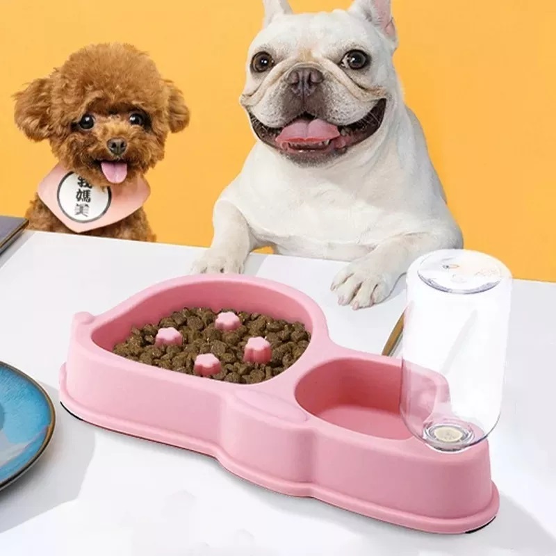 DISPENSADOR DE AGUA + PLATO ANTIANSIEDAD (AHOGO) TODO EN UNO - 2