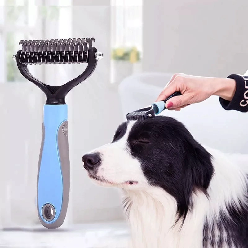 CEPILLO PROFESIONAL CORTA NUDOS PARA MASCOTAS, PERROS, GATOS - 2
