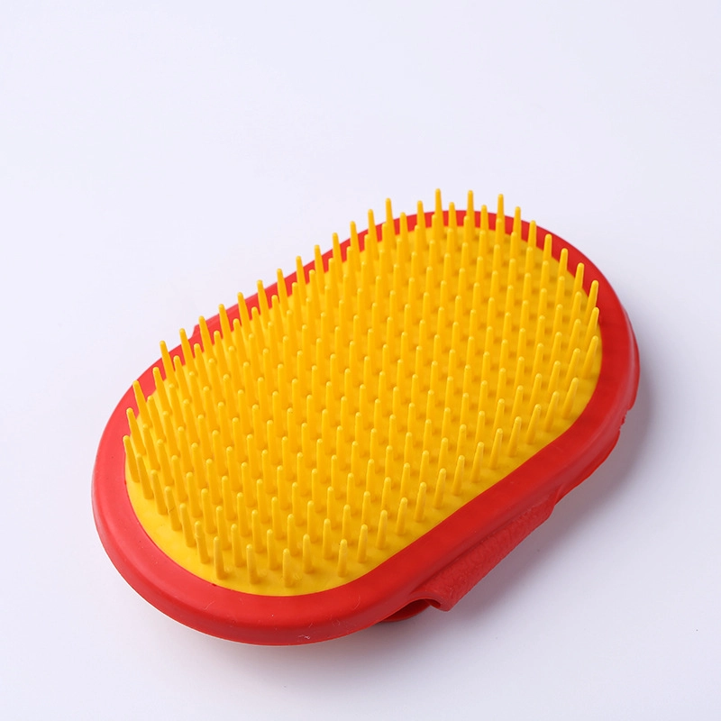 CEPILLO DE PELO PARA MASCOTA, AJUSTABLE A LA MANO - 1