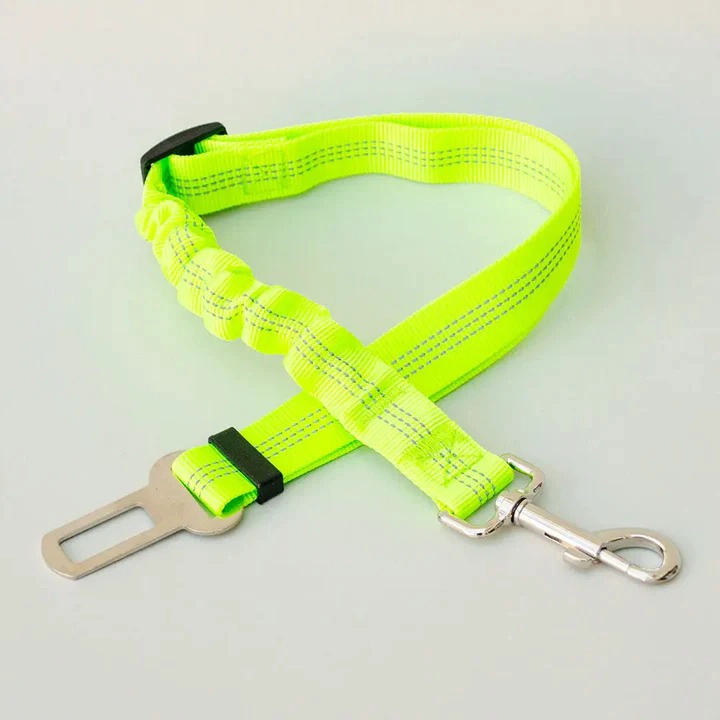CINTURÓN DE SEGURIDAD ELÁSTICADO, MASCOTAS, PERROS, GATOS - 3