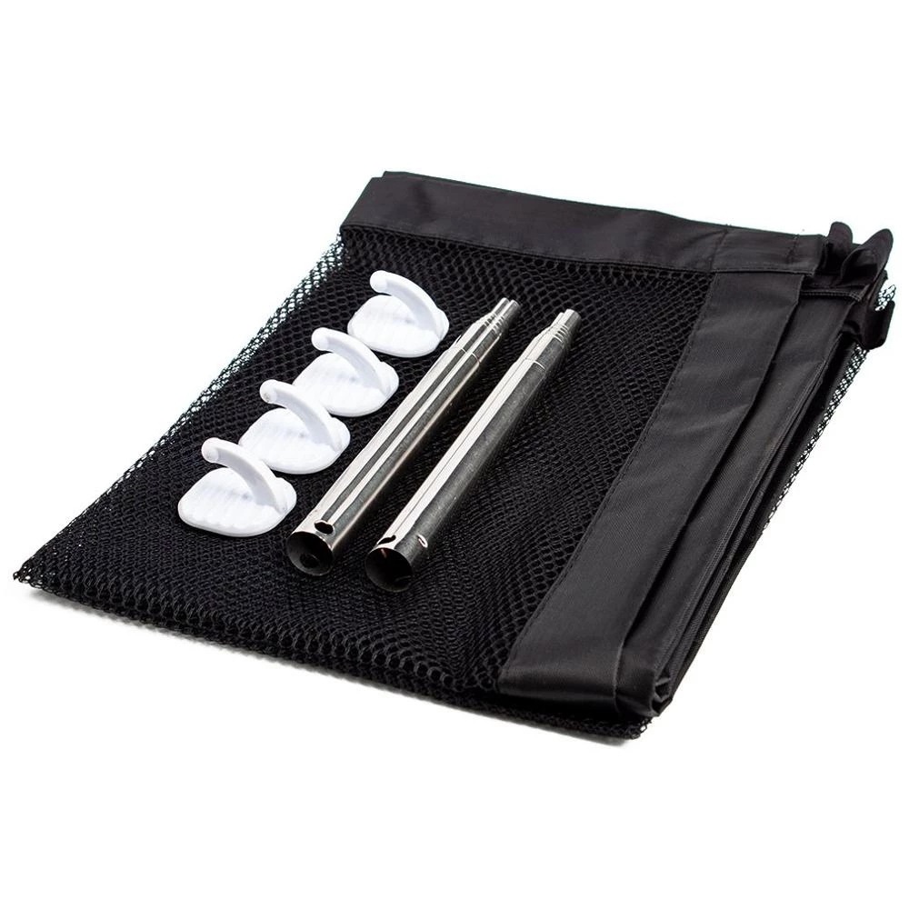MALLA PROTECTORA PARA PERROS, CERCO PARA PUERTA 110CMX72CM - 2