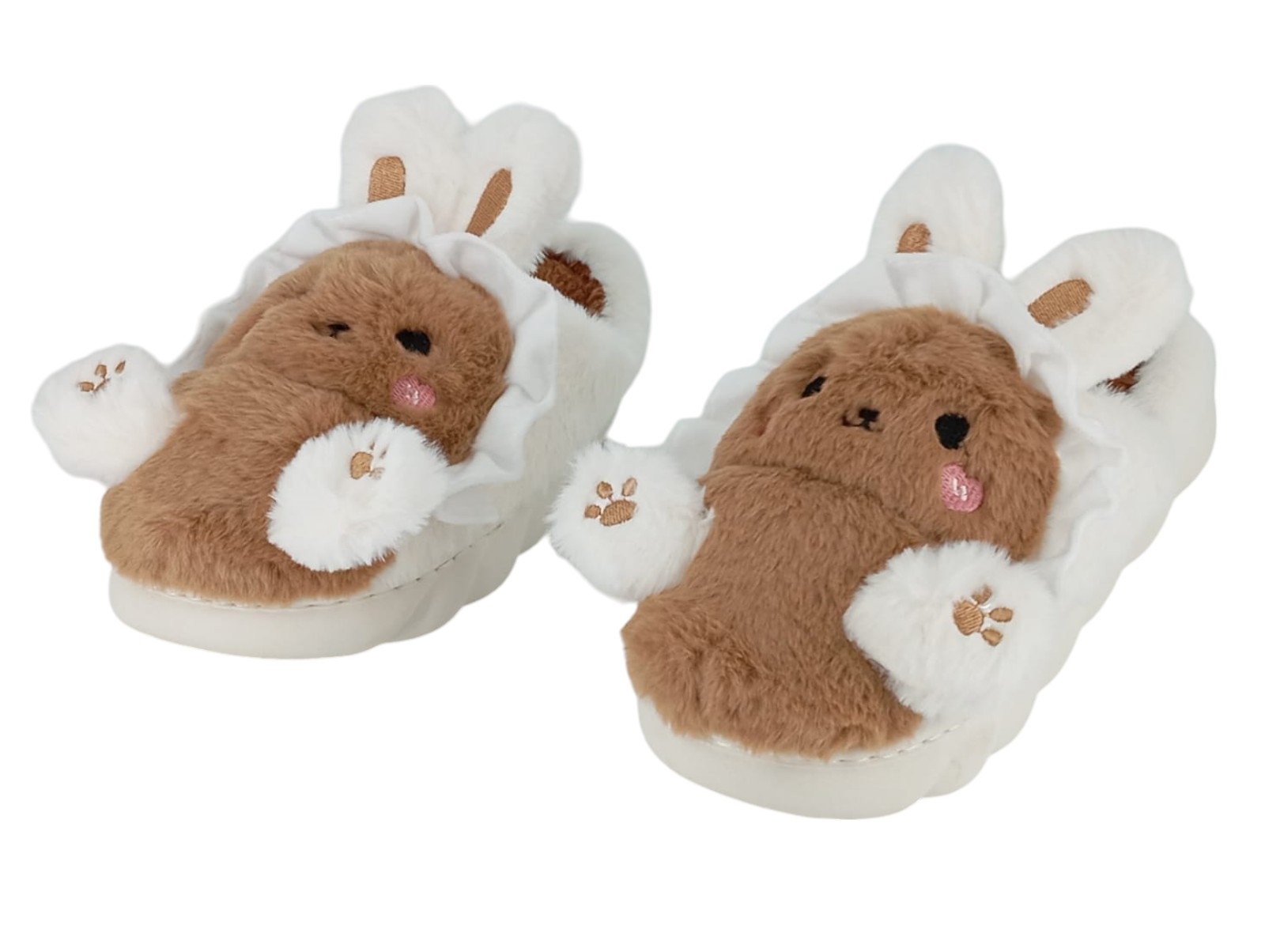 PANTUFLAS UNISEX CONEJO ANIME KAWAII DE FELPA - 1
