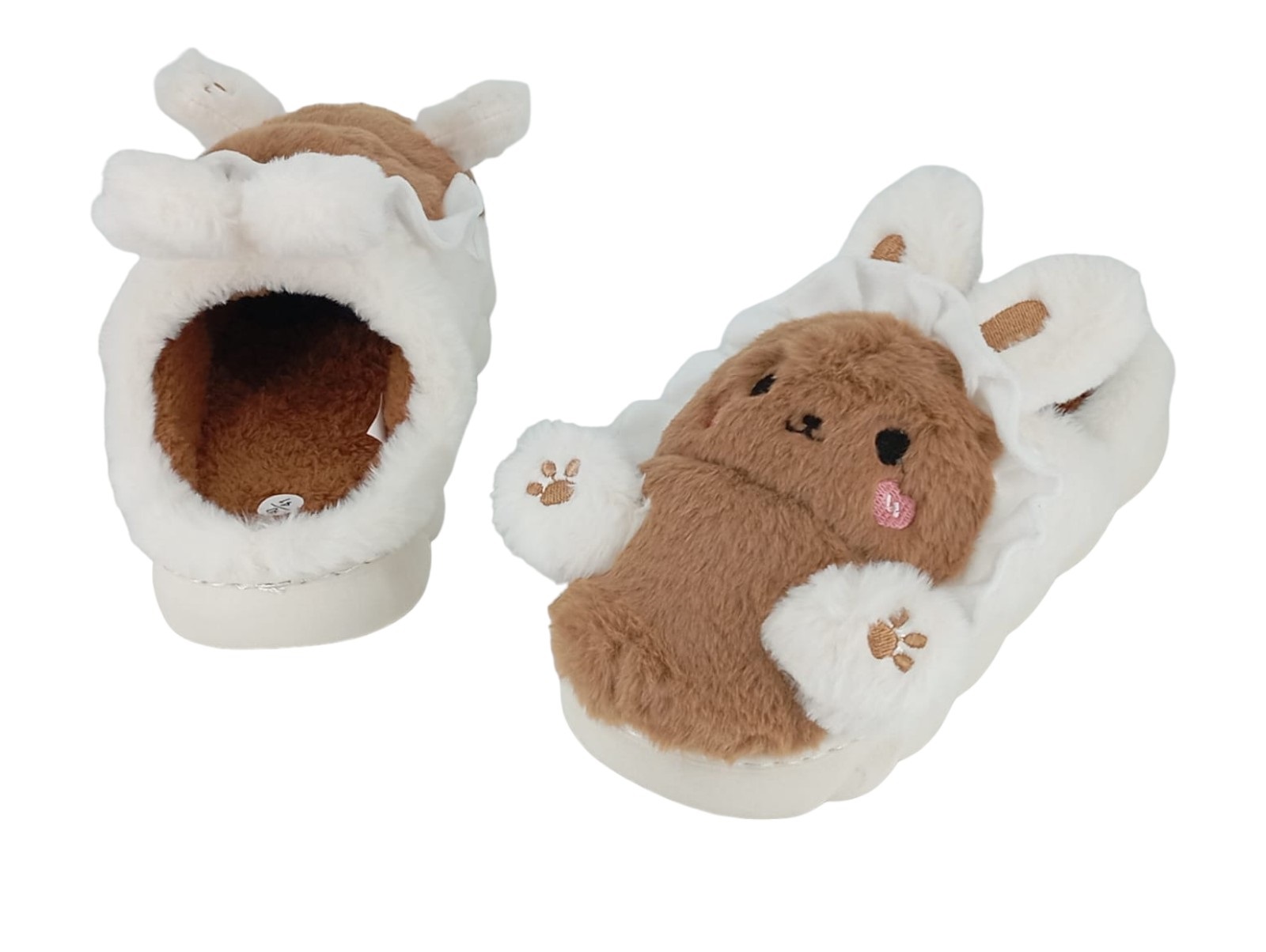 PANTUFLAS UNISEX CONEJO ANIME KAWAII DE FELPA - 2