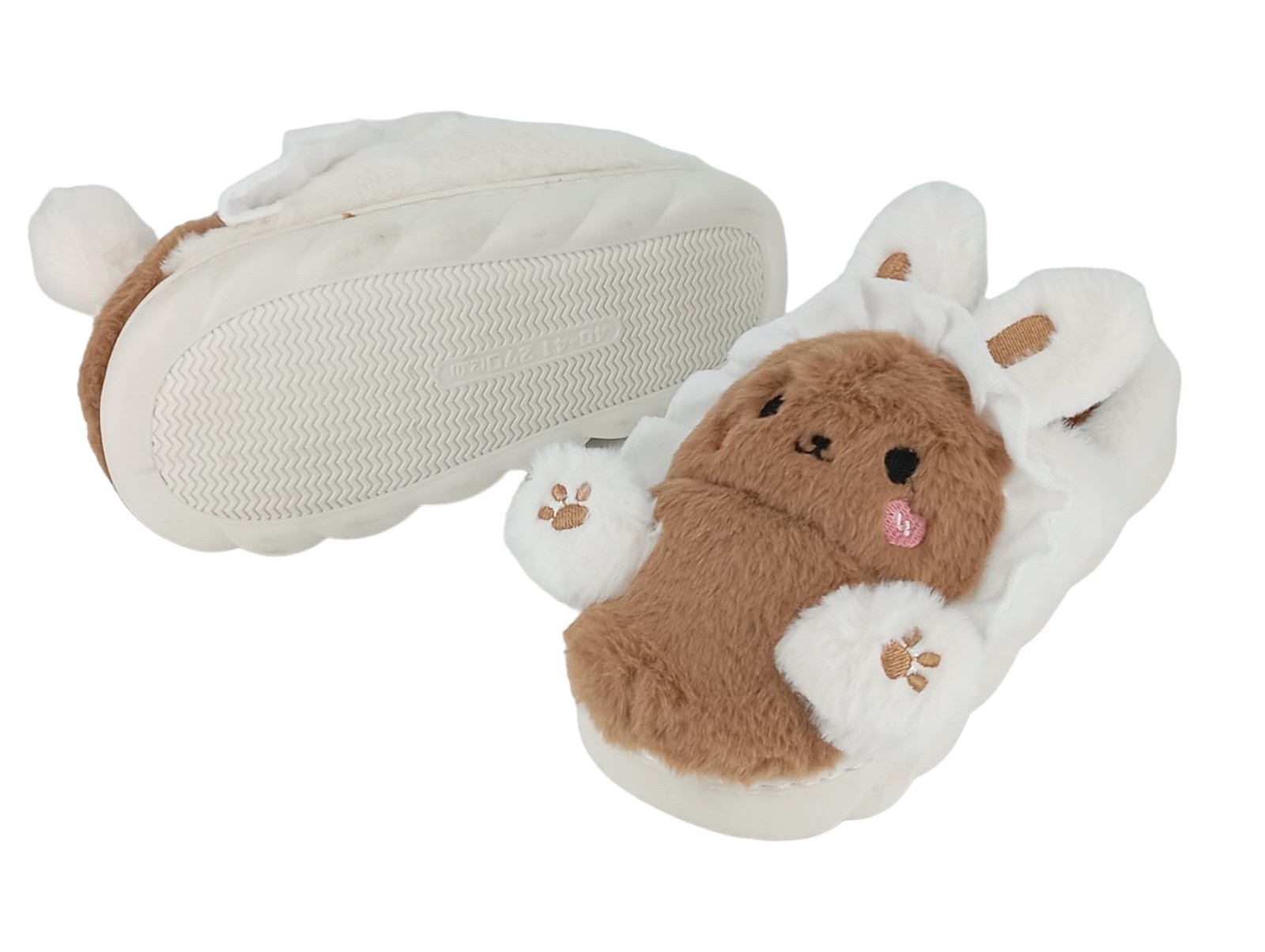 PANTUFLAS UNISEX CONEJO ANIME KAWAII DE FELPA - 3