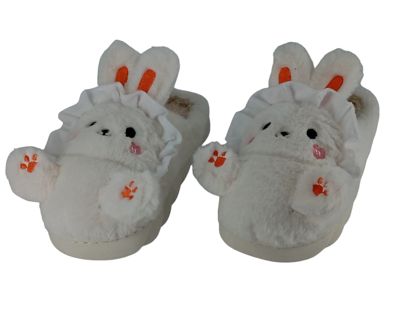 PANTUFLAS UNISEX CONEJO ANIME KAWAII DE FELPA - 1
