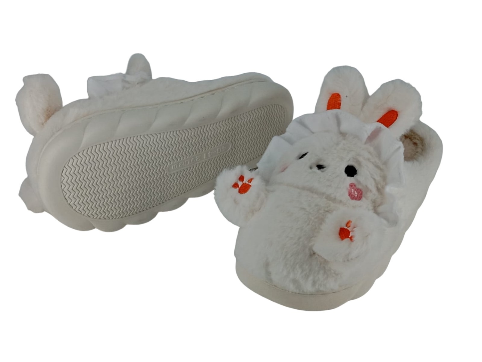 PANTUFLAS UNISEX CONEJO ANIME KAWAII DE FELPA - 2