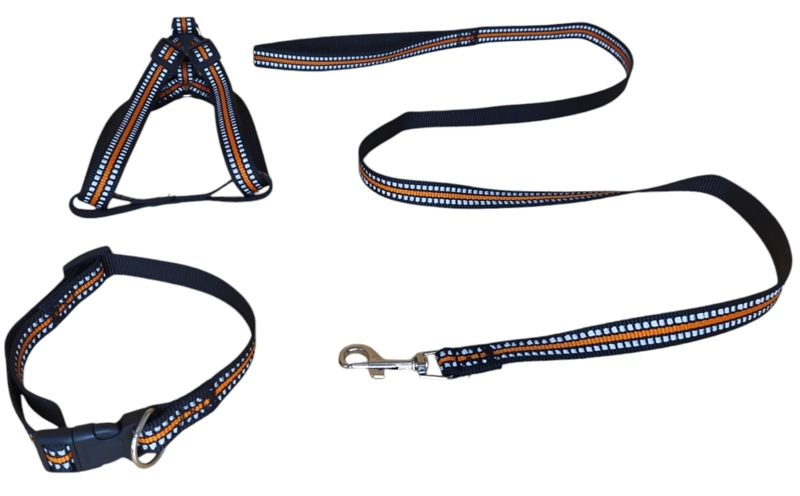 CORREA, ARNE S Y COLLAR PARA PERROS PEQUEÑOS TALLA  S - 5