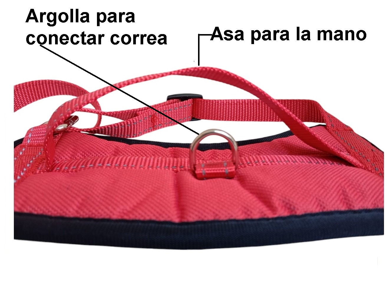 ARNÉS TALLA S, AJUSTABLE PARA PERROS, MASCOTAS, REFLECTANTE - 6