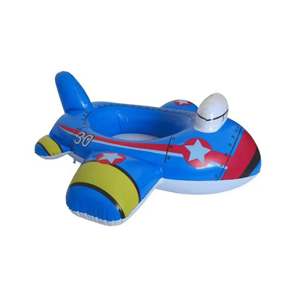FLOTADOR INFLABLE PARA PISCINA, PARA NIÑOS, DISEÑO AVIÓN - 3