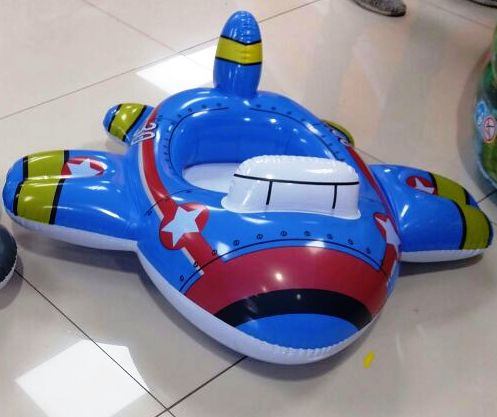 FLOTADOR INFLABLE PARA PISCINA, PARA NIÑOS, DISEÑO AVIÓN - 6