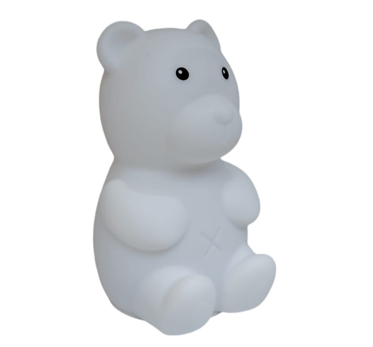 LÁMPARA DISEÑO OSO, ESPANTA CUCO DE SILICONA SUAVE -LED USB - 1