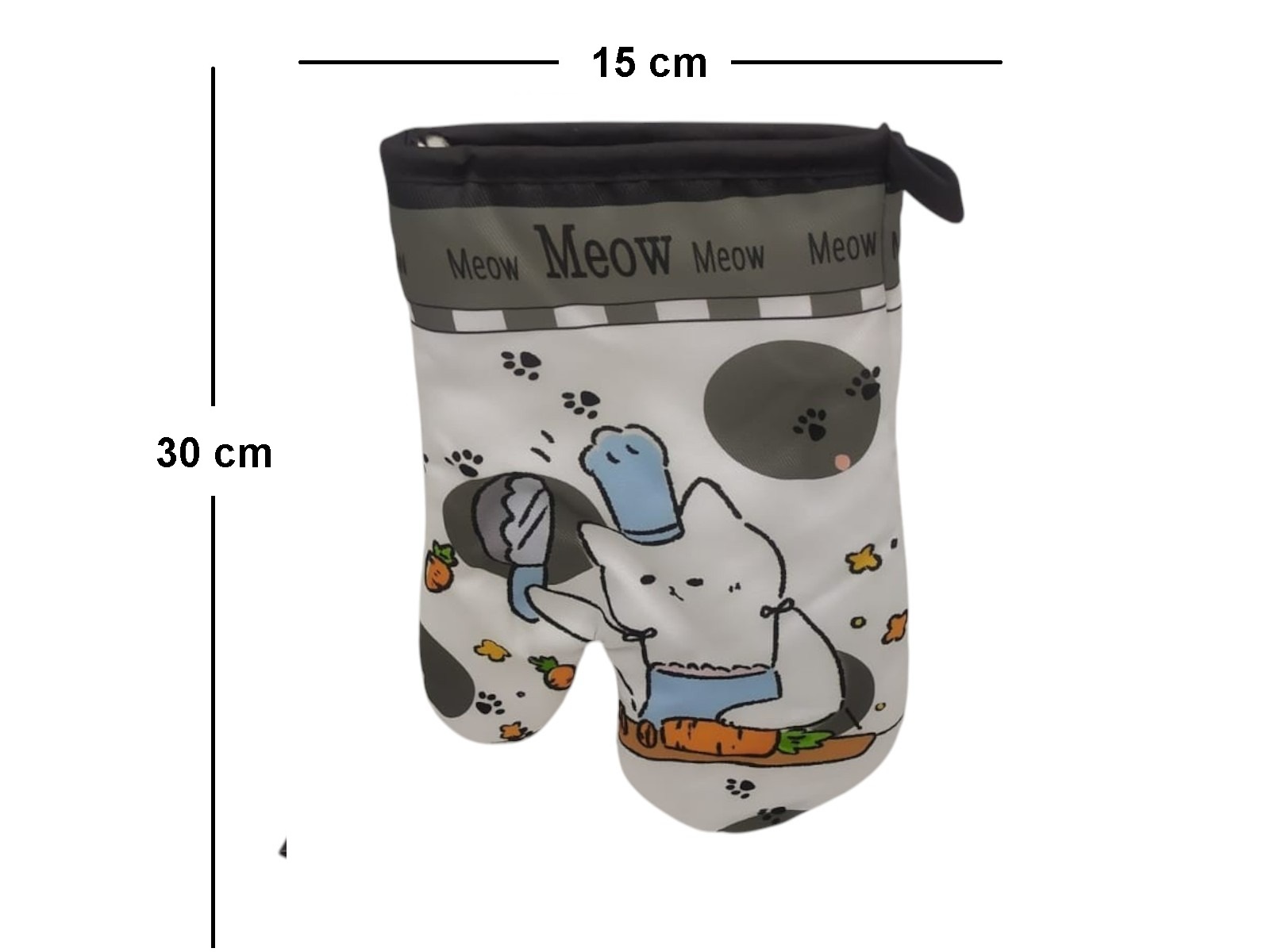 2 GUANTES DE COCINA, TOMA OLLAS, GUANTES DE HORNO, KAWAII - 3