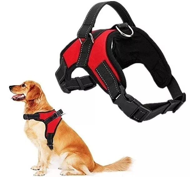 ARNÉS TALLA L, AJUSTABLE PARA PERROS MASCOTAS PASEO - 2