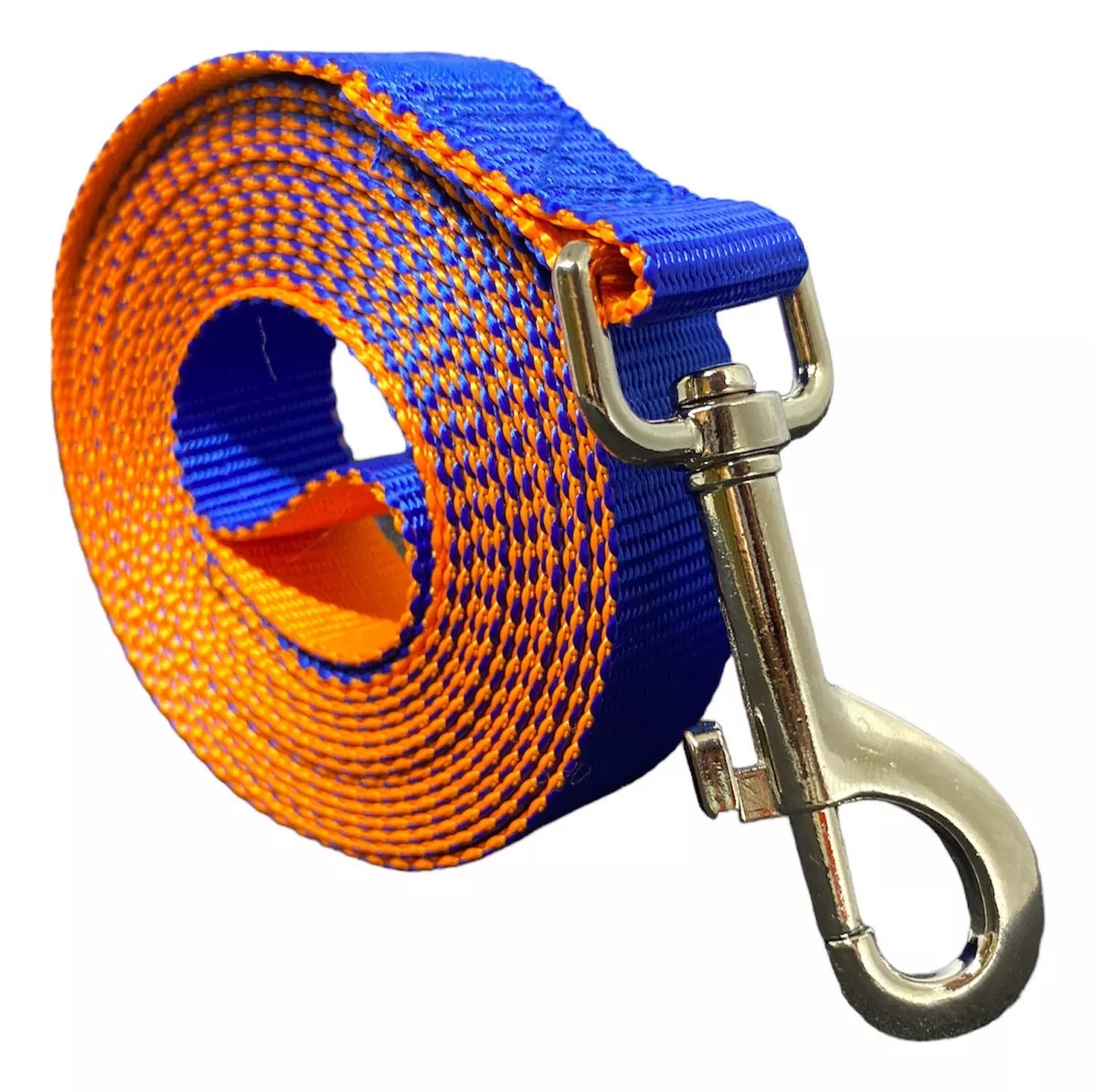 CORREA PLANA LARGA RESISTENTE PARA PERROS 4,5 METROS X 2,5CM - 6