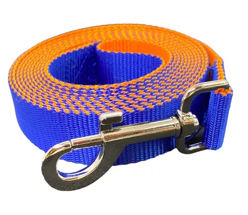 CORREA PLANA LARGA RESISTENTE PARA PERROS 4,5 METROS X 2,5CM - 7