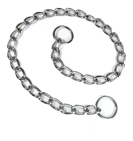 COLLAR DE ADIESTRAMIENTO METÁLICO, PARA PERRO 50 CM - 4