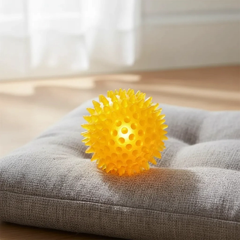 2 PELOTAS CON SONIDO Y LUZ LED PARA PERROS Y GATOS, MASCOTAS - 6
