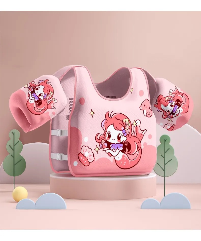 CHALECO SALVAVIDAS NIÑAS, FLOTADOR PARA PISCINA Y PLAYA - 6
