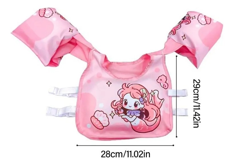 CHALECO SALVAVIDAS NIÑAS, FLOTADOR PARA PISCINA Y PLAYA - 7