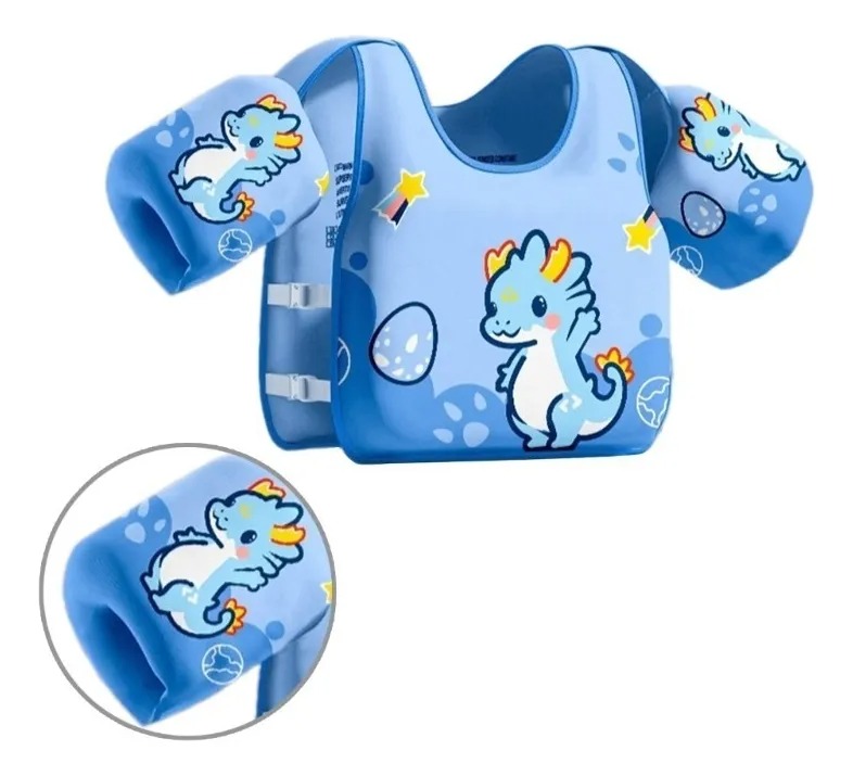 CHALECO SALVAVIDAS NIÑAS, FLOTADOR PARA PISCINA Y PLAYA - 6