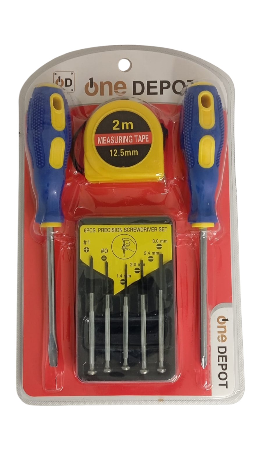 SET DE HERRAMIENTAS MANUALES DESTORNILLADOR METRO 8 PIEZAS - 1