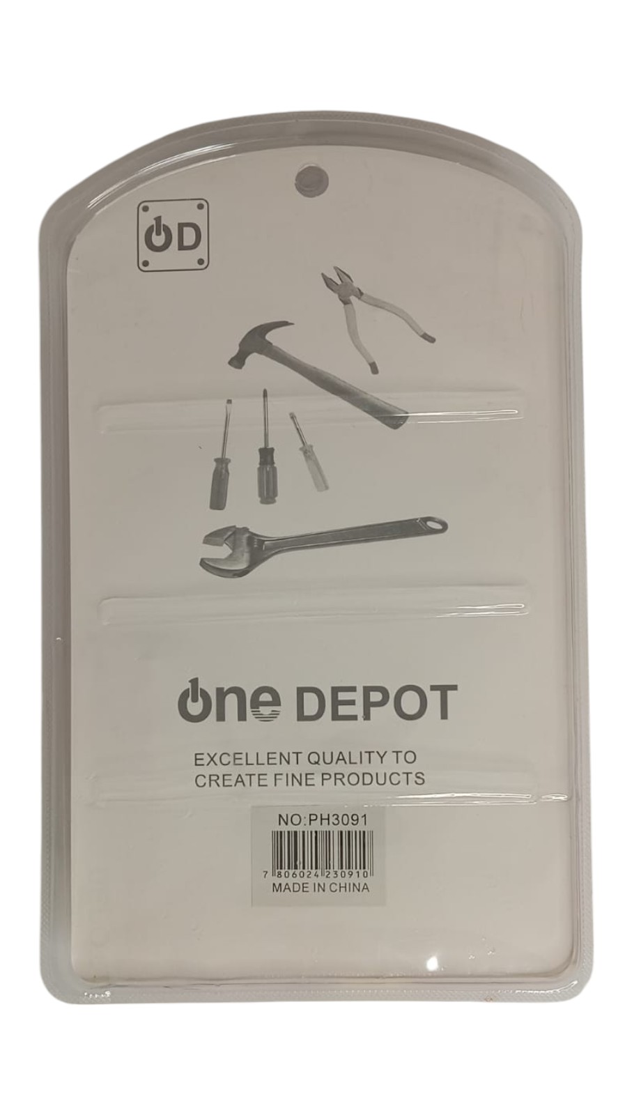 SET HERRAMIENTAS MANUALES DESTORNILLADOR MARTILLO 5 PIEZAS - 2