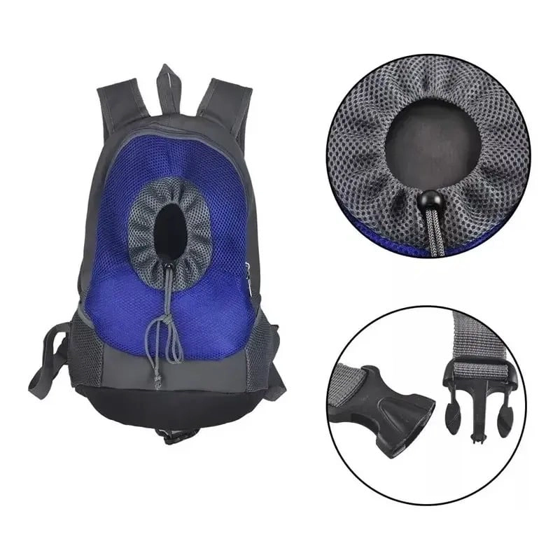 MOCHILA TRANSPORTADORA PARA MASCOTAS, PERROS, GATOS - 2