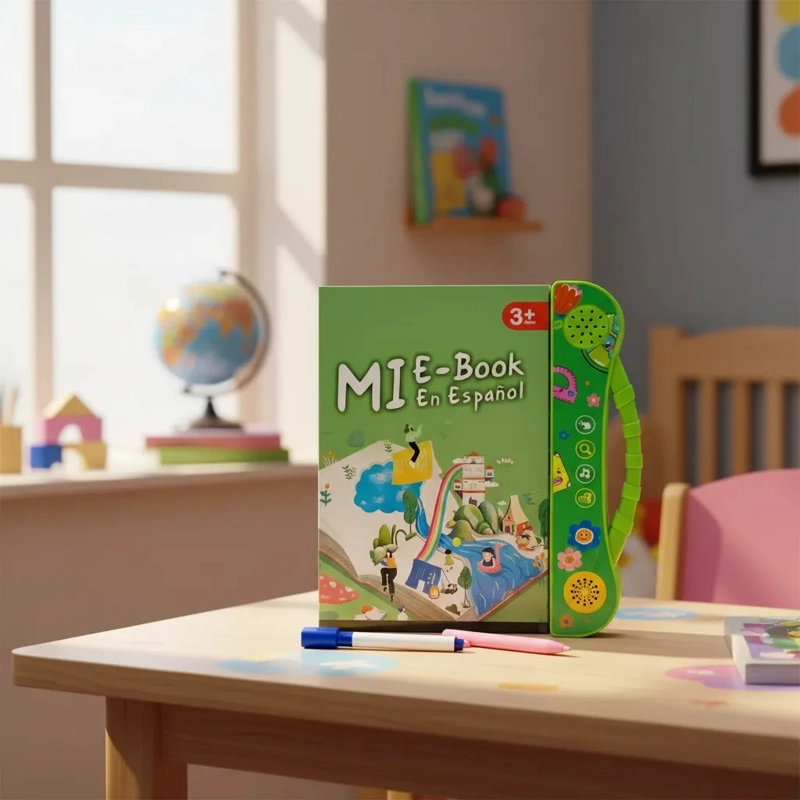 LIBRO INTERACTIVO EDUCATIVO INFANTIL CON SONIDO +3 AÑOS - 1