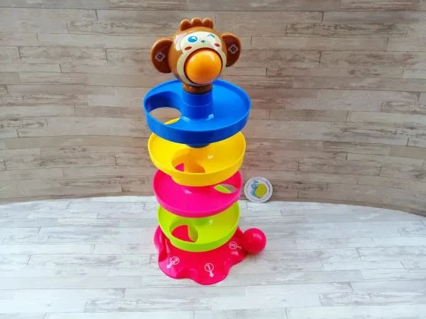TORRE CASCADA PELOTAS SONAJERO DIDACTICO PARA BEBE S +18MESES - 6
