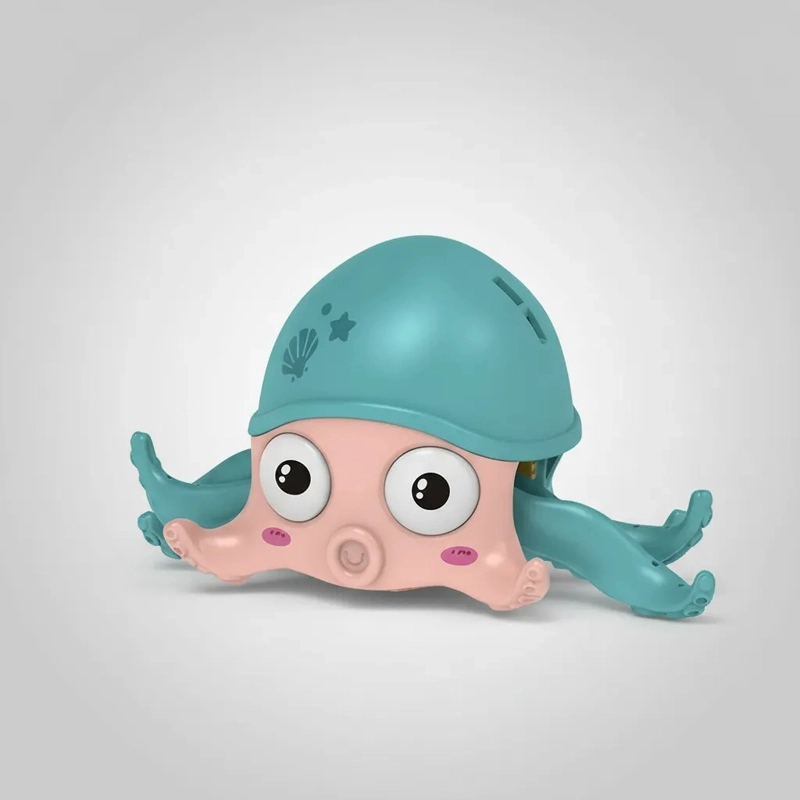 PULPO DE BAÑO PARA NIÑOS JUGUETE A CUERDA DIVERTIDO - 1
