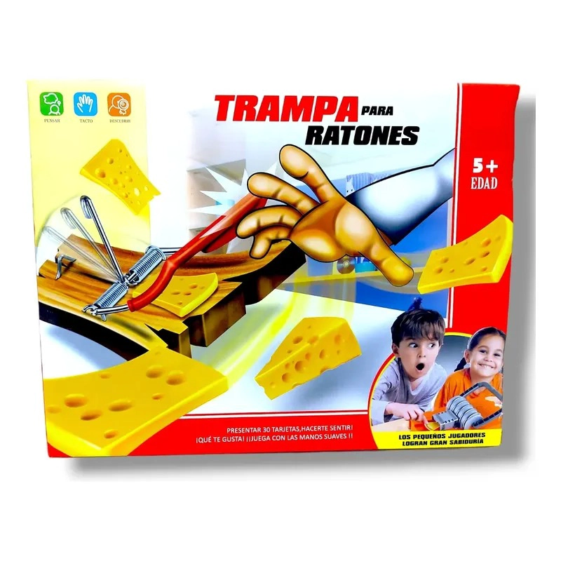 JUEGO DE MESA DIDACTICO TRAMPA PARA RATONES DESTREZA - 5