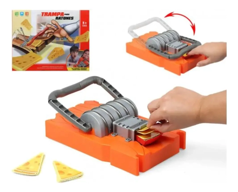 JUEGO DE MESA DIDACTICO TRAMPA PARA RATONES DESTREZA - 7