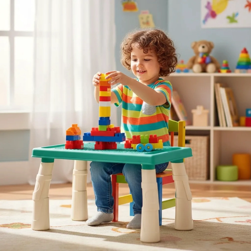 BLOQUES CONSTRUCCION 100 PIEZAS JUGUETE DIDACTICO INFANTIL - 3