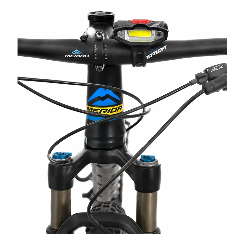 LUZ DELANTERA BICICLETA LED USB RECARGABLE RESISTENTE AGUA - 4
