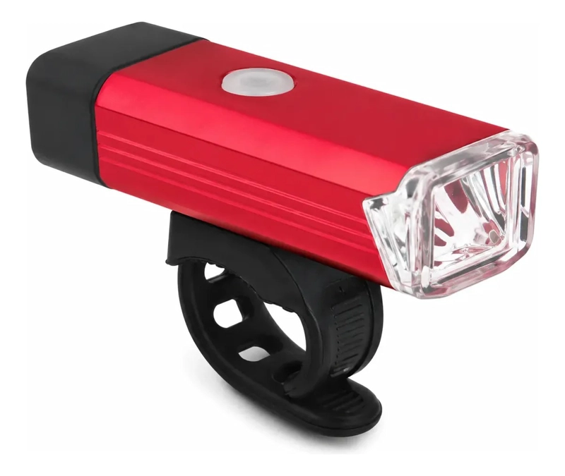 LUZ DELANTERA BICICLETA LED USB RECARGABLE MTB ALTA POTENCIA - 1