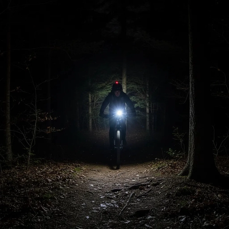 LUZ DELANTERA BICICLETA LED USB RECARGABLE MTB ALTA POTENCIA - 4