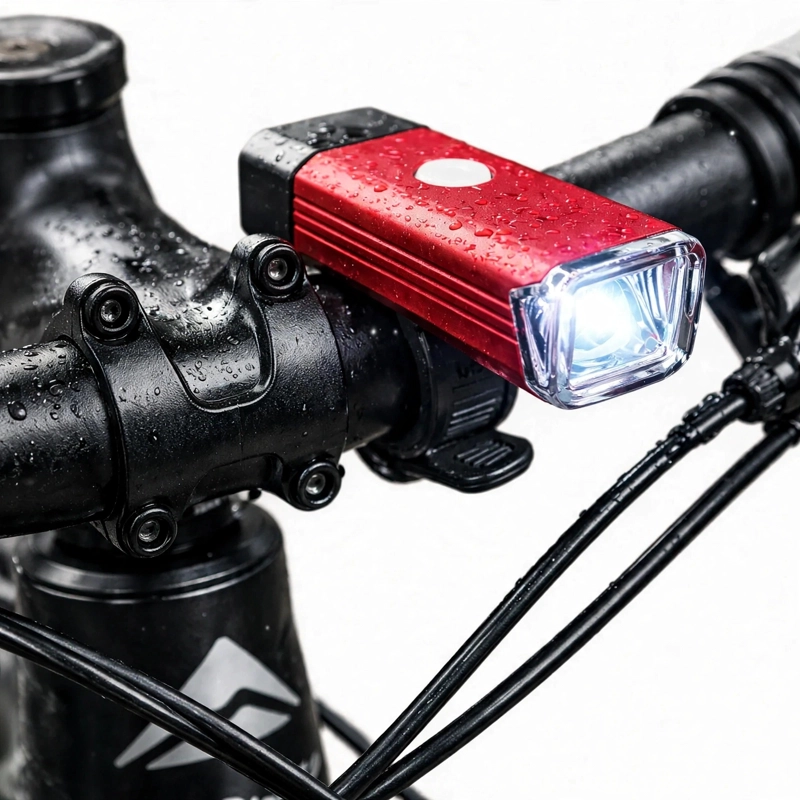 LUZ DELANTERA BICICLETA LED USB RECARGABLE MTB ALTA POTENCIA - 9
