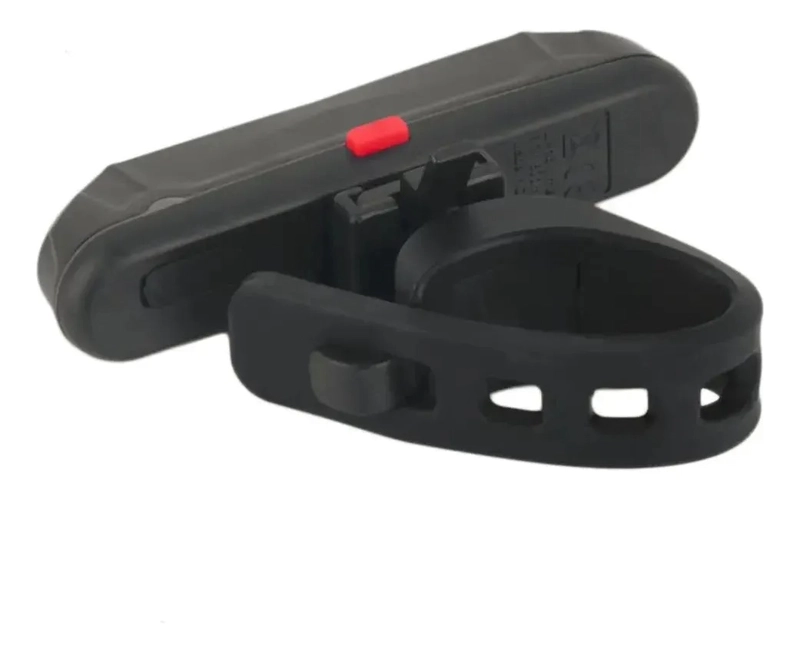 LUZ TRASERA BICICLETA LED RECARGABLE USB ALTA VISIBILIDAD NEGRO Y BLANCO NEGRO/BLANCO - 3