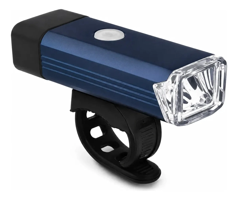 LUZ DELANTERA BICICLETA LED USB RECARGABLE MTB ALTA POTENCIA - 1