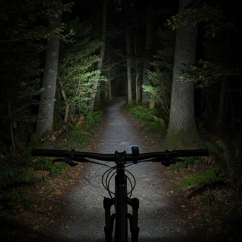 LUZ DELANTERA BICICLETA LED USB RECARGABLE MTB ALTA POTENCIA - 4