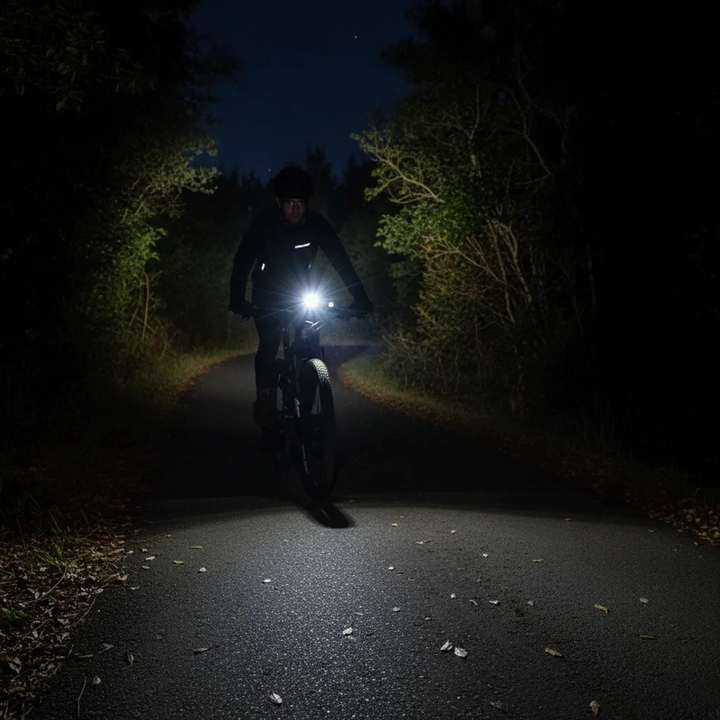 LUZ DELANTERA BICICLETA LED USB RECARGABLE MTB ALTA POTENCIA - 4