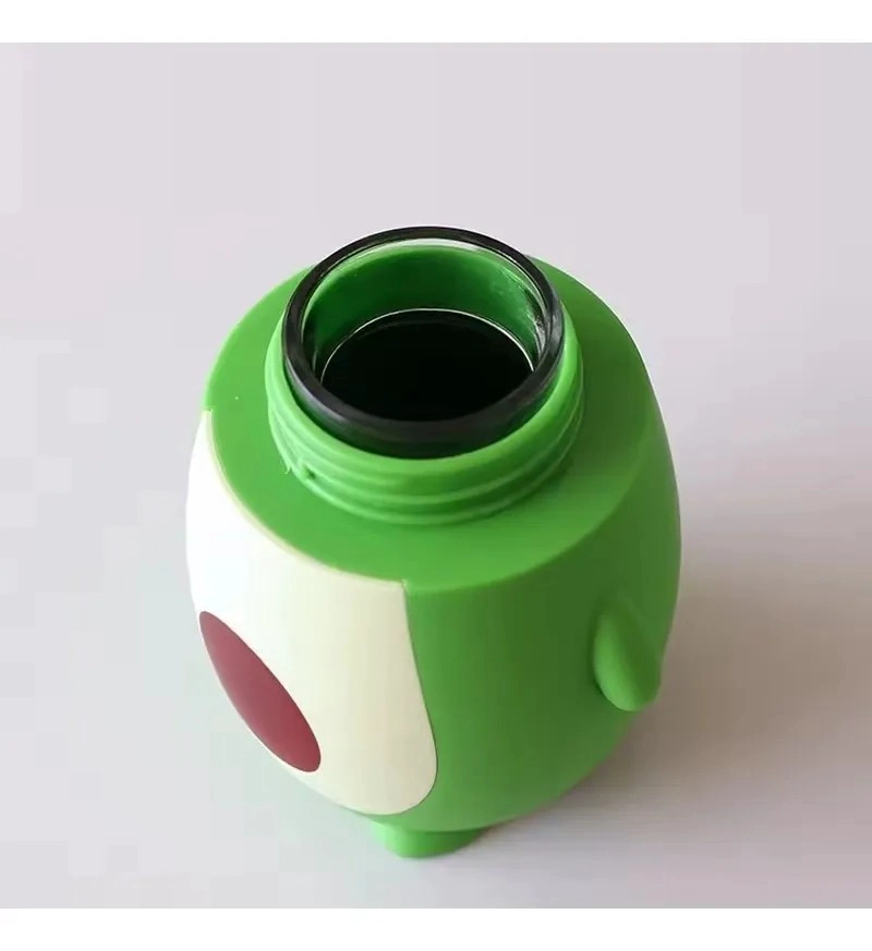 BOTELLA DE AGUA KAWAI PALTA 300ML COLOR VERDE PORTATIL - 3
