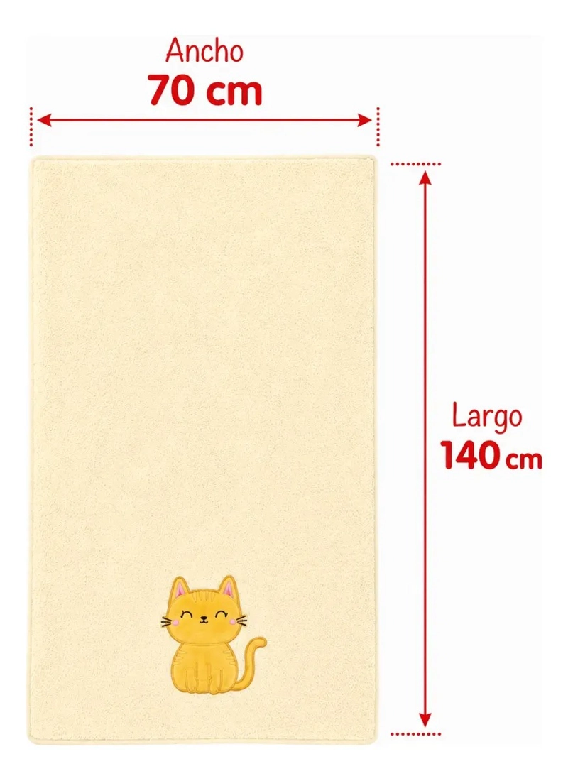 TOALLA DE BAÑO MICROFIBRA ABSORBENTE 70X140 CM SECADO RAPIDO - 5