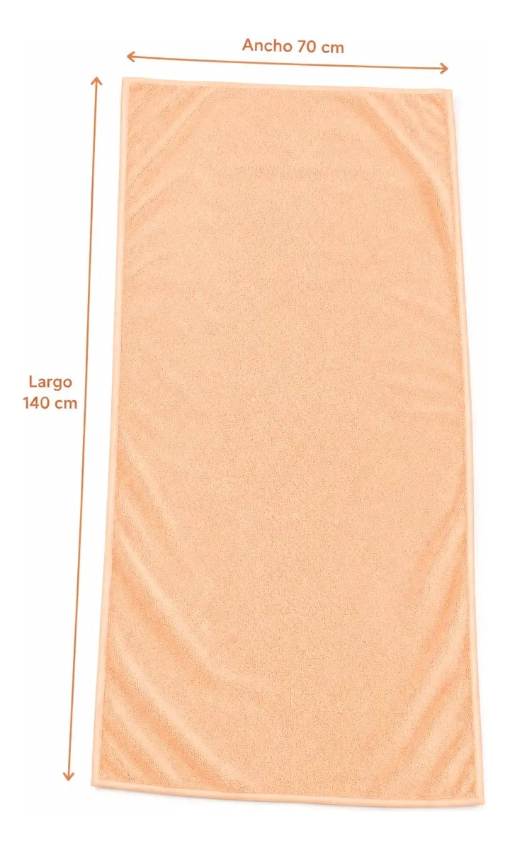 TOALLA MICROFIBRA BAÑOS ABSORBENTE 70X140 CM SECADO RAPIDO - 2