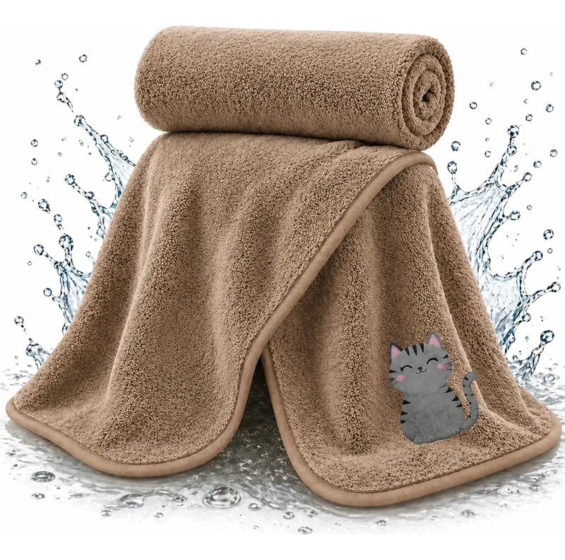 TOALLA DE BAÑO MICROFIBRA ABSORBENTE 70X140 CM SECADO RAPIDO - 3