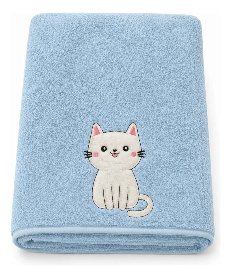 TOALLA DE BAÑO MICROFIBRA ABSORBENTE 70X140 CM SECADO RAPIDO - 1